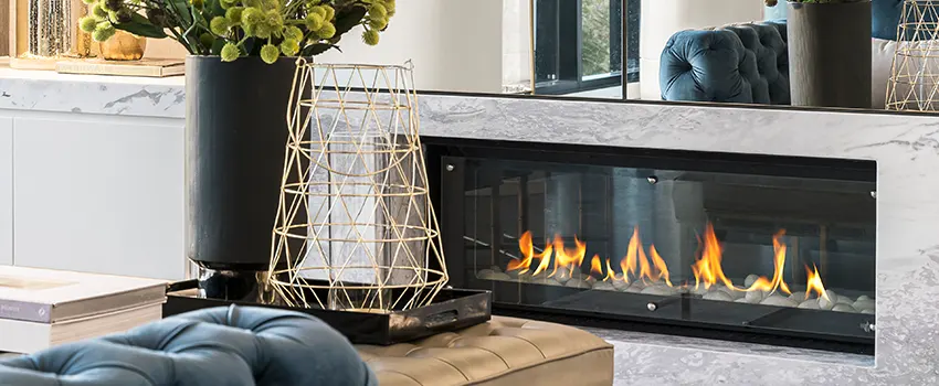 Custom Fireplace Crystals in Mountlake Terrace, Washington