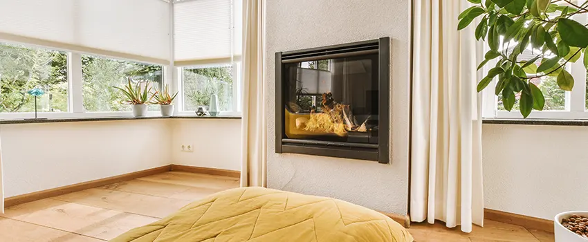 Residential Fireplace Ceramic Glass Installation in Mountlake Terrace, WA
