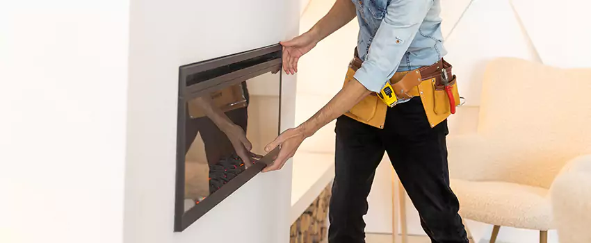 Metal Fireplace Installation in Mountlake Terrace, Washington