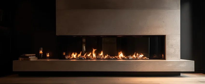 Gas Fireplace Ember Bed Design Services in Mountlake Terrace, Washington