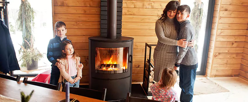 Morso Cast Iron Fireplace Insert Installation in Mountlake Terrace, Washington