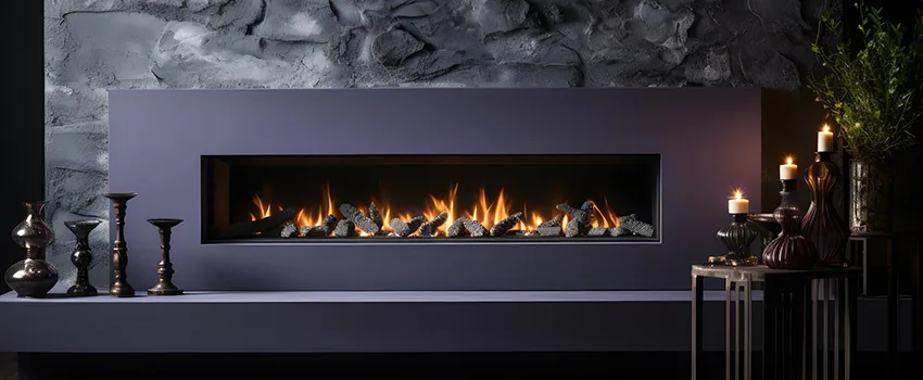 Ember Bed for Ventless Gas Fireplace in Mountlake Terrace, WA