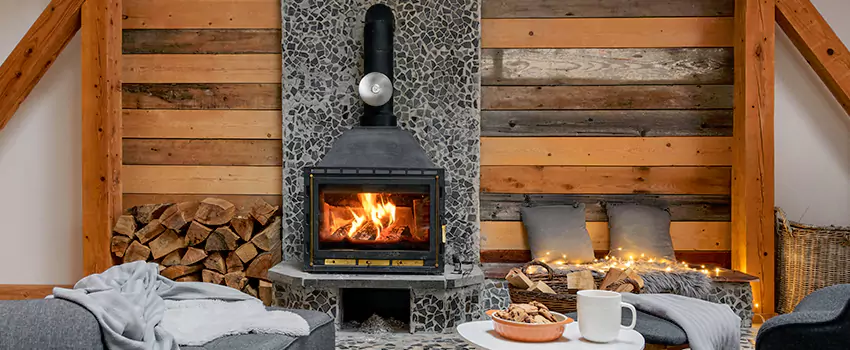 Thelin Hearth Products Direct Vent Gas Stove Fireplace Inspection in Mountlake Terrace, Washington
