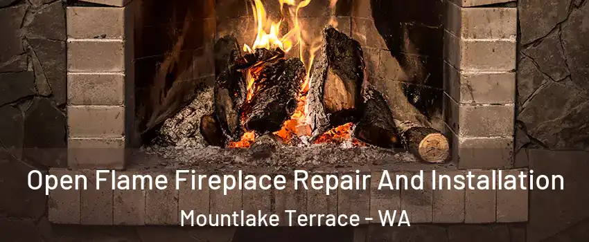  Open Flame Fireplace Repair And Installation Mountlake Terrace - WA